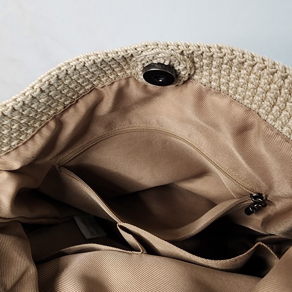 The Sak Crochet drawstring beaded handbag. - Picture 10 of 14